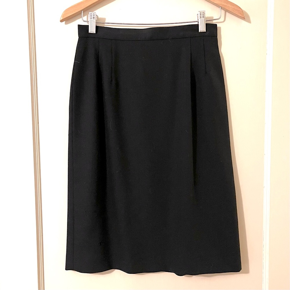 Giorgio Armani Le Collezioni Black Pencil Skirt 6